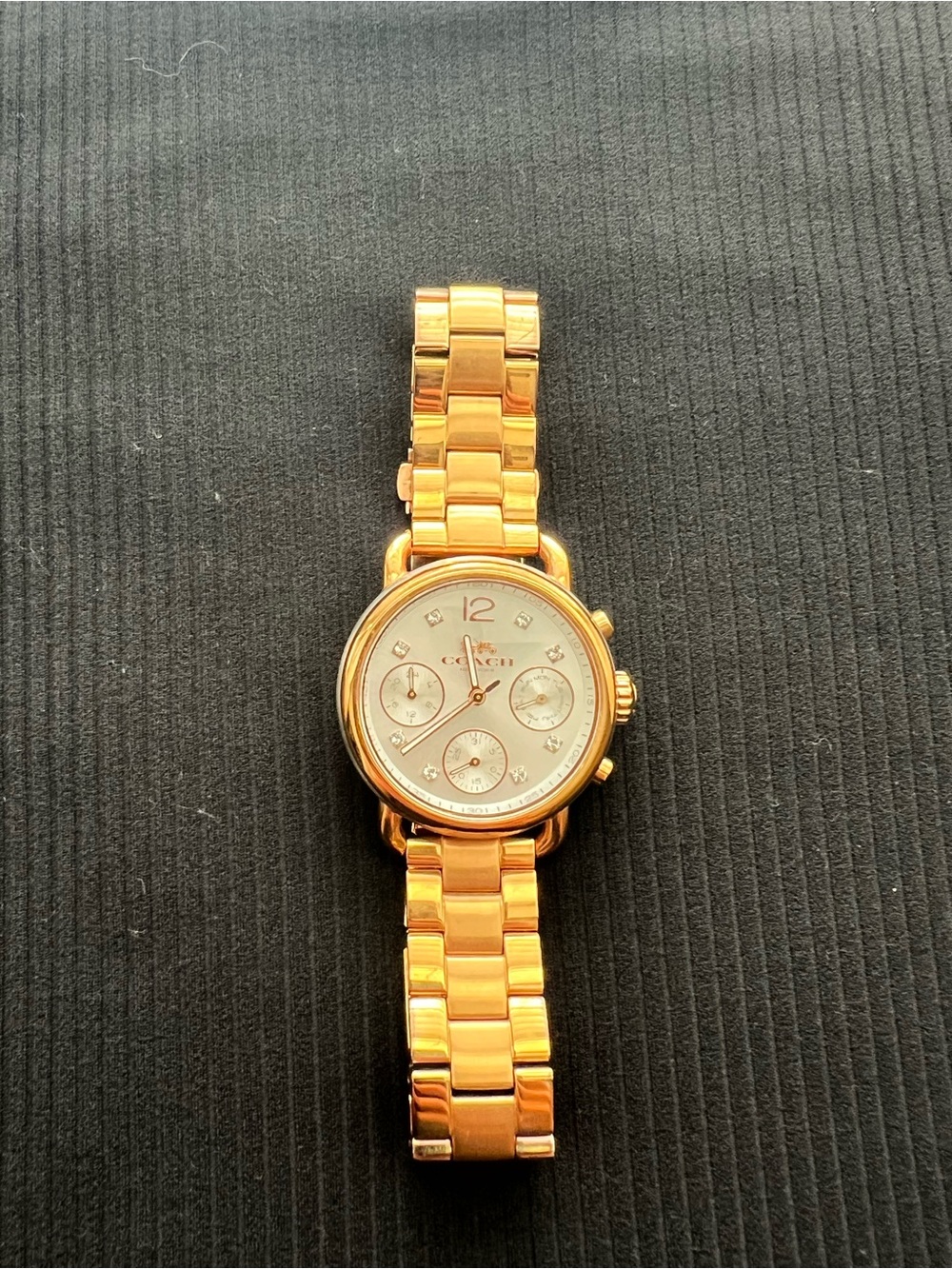Coach Watch - Rose Gold Finish